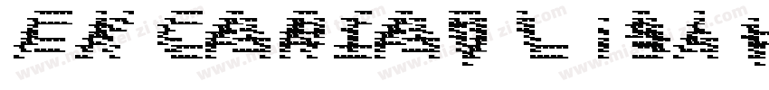 FK CARIAD Light in M字体转换